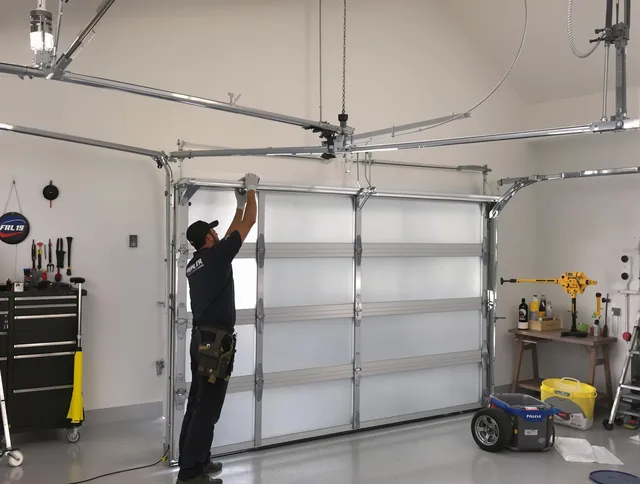 Buckeye Garage Door Repair certified team performing precision garage door installation in Buckeye