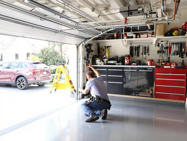 Local garage door repair service by Buckeye Garage Door Repair in Buckeye