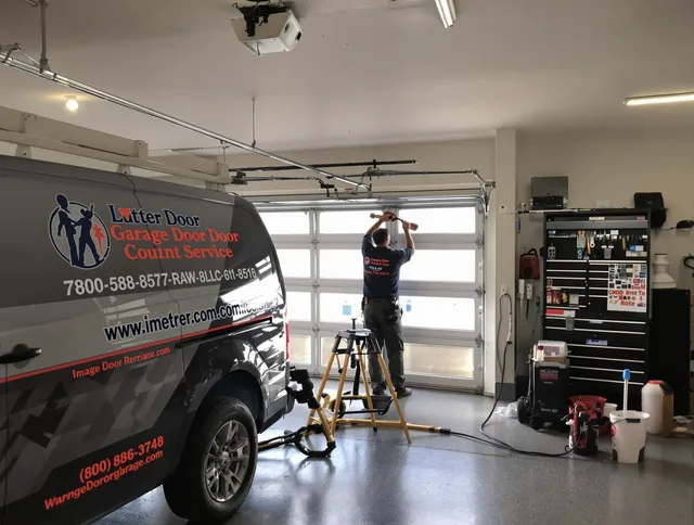 Buckeye Garage Door Repair team performing same-day garage door repair in Buckeye
