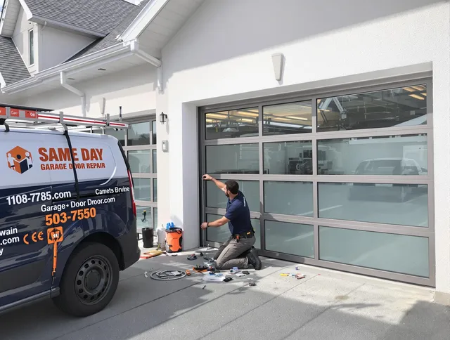 Same-day garage door repair service by Buckeye Garage Door Repair in Buckeye